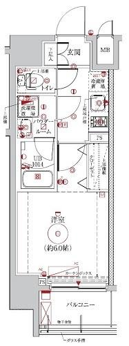 7階の間取り図