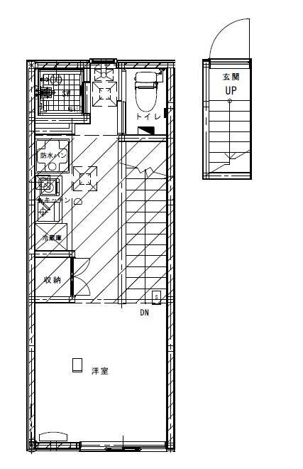 2階の間取り図