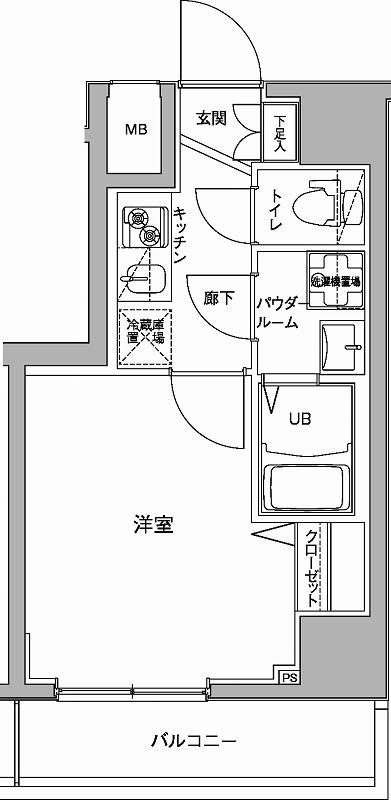10階の間取り図