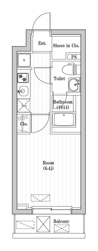 3階の間取り図
