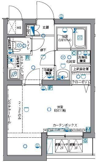 3階の間取り図