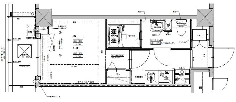 5階の間取り図