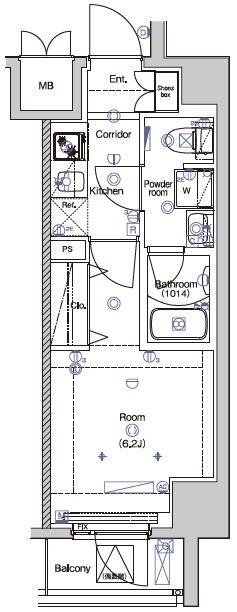 7階の間取り図