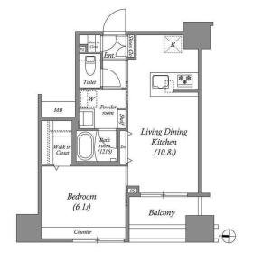 2階の間取り図