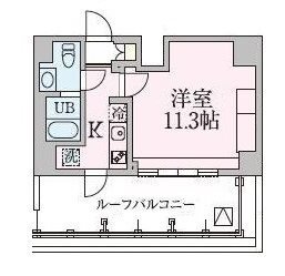 8階の間取り図