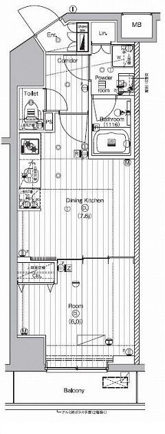 5階の間取り図