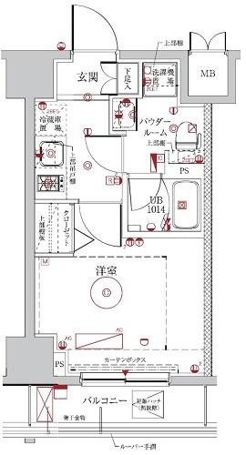 10階の間取り図