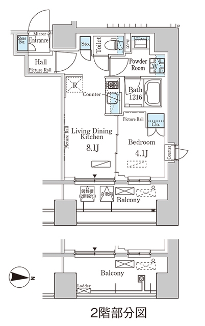 11階の間取り図