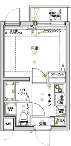 1階の間取り図