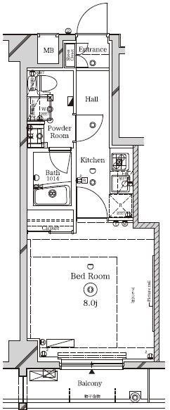 3階の間取り図
