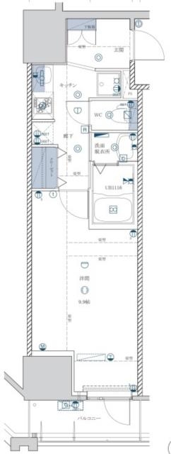 11階の間取り図