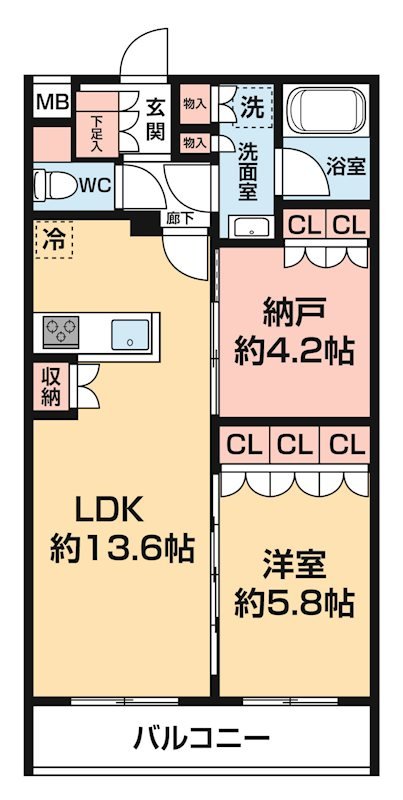 3階の間取り図