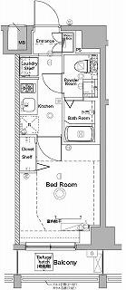 6階の間取り図