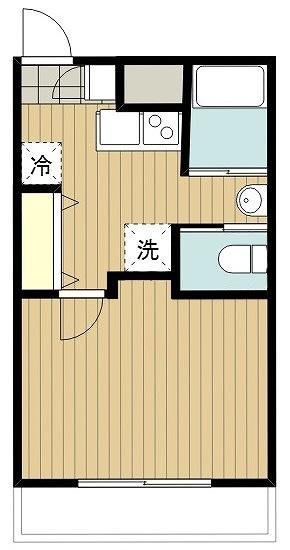 2階の間取り図