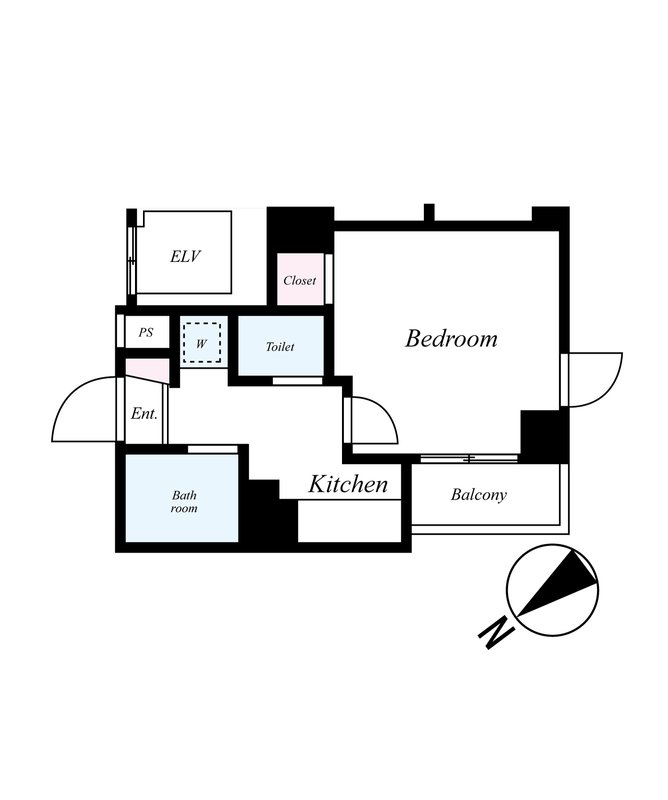 4階の間取り図