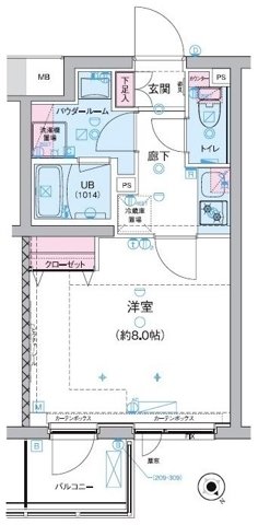 3階の間取り図