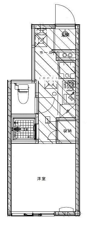 1階の間取り図