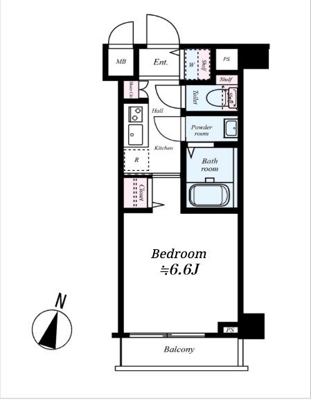 3階の間取り図