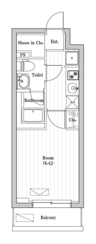 3階の間取り図