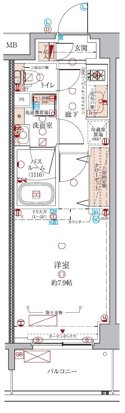3階の間取り図