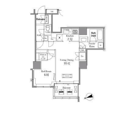23階の間取り図