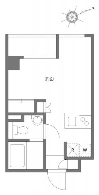 2階の間取り図