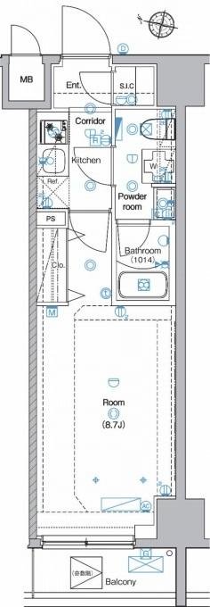 3階の間取り図
