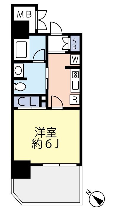 3階の間取り図