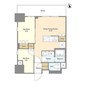 13階の間取り図