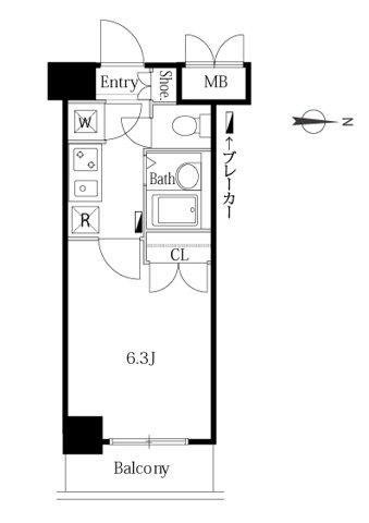 3階の間取り図