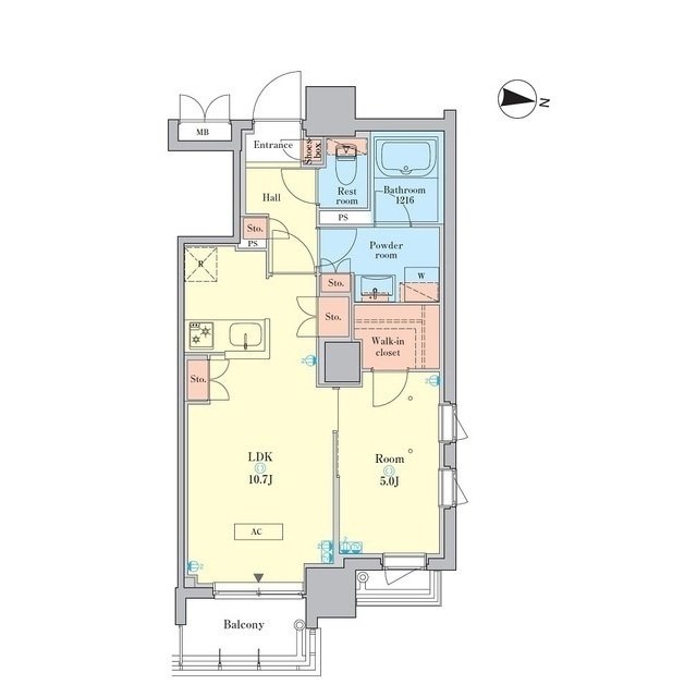 3階の間取り図