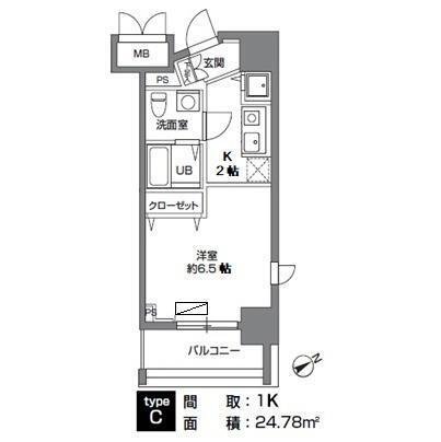 11階の間取り図