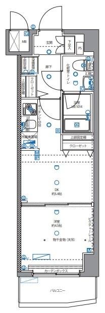 10階の間取り図
