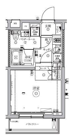 3階の間取り図