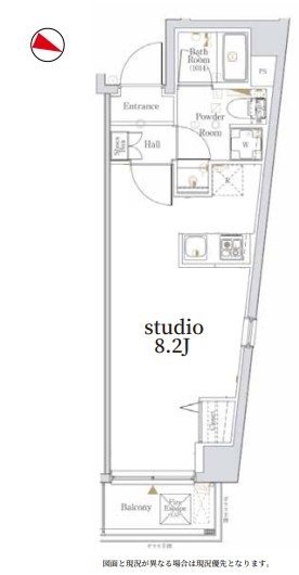 5階の間取り図