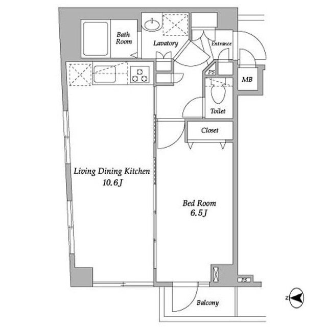 3階の間取り図