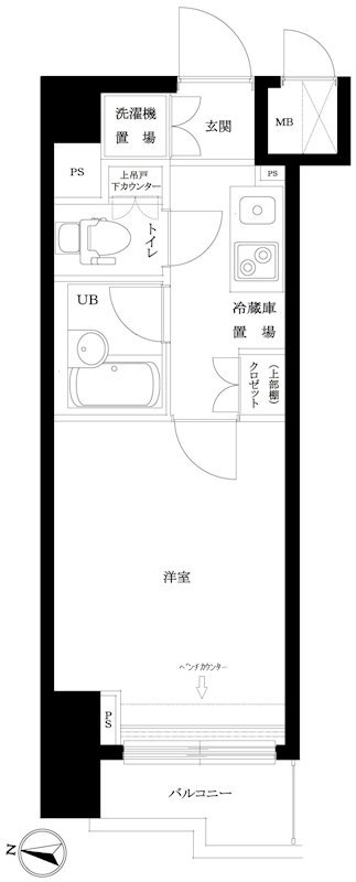 2階の間取り図