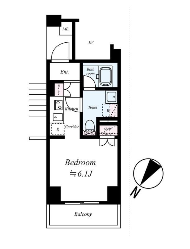 2階の間取り図