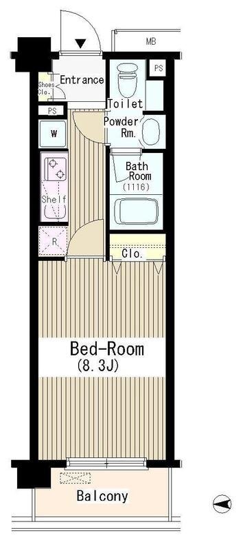 3階の間取り図