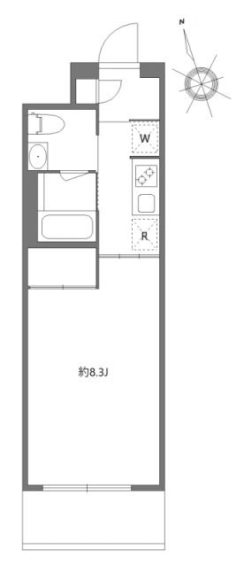 2階の間取り図