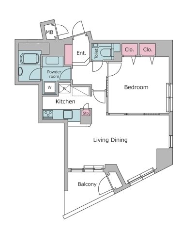 3階の間取り図