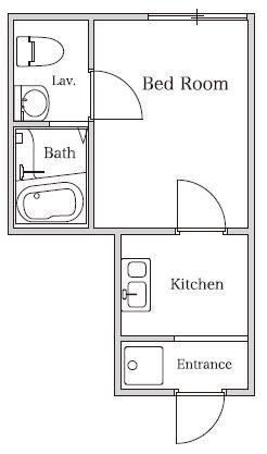 2階の間取り図