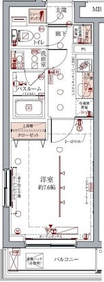 3階の間取り図
