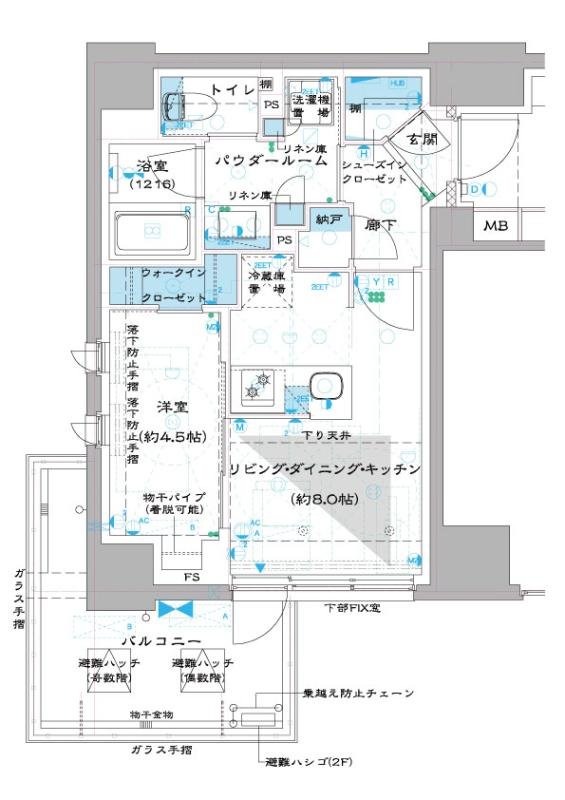 3階の間取り図