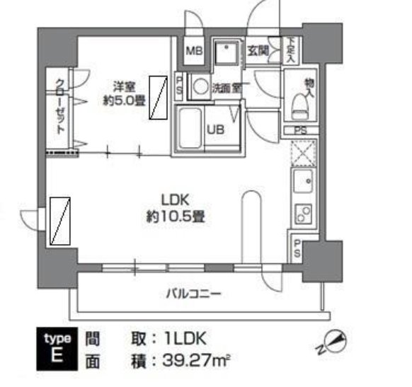 13階の間取り図