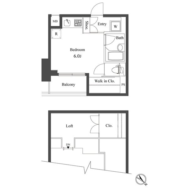 7階の間取り図