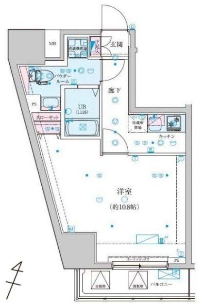 7階の間取り図