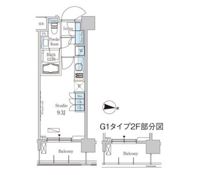 3階の間取り図