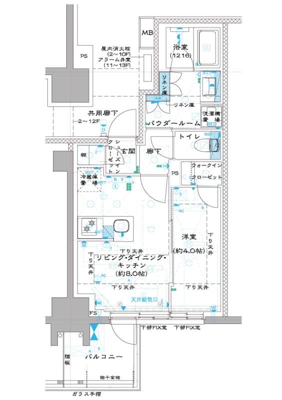 3階の間取り図