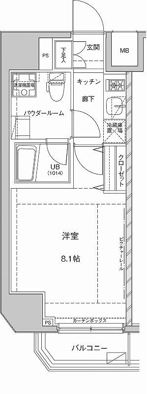 10階の間取り図